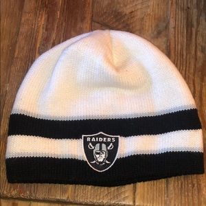 Raiders Reebok On Field Toboggan Hat
